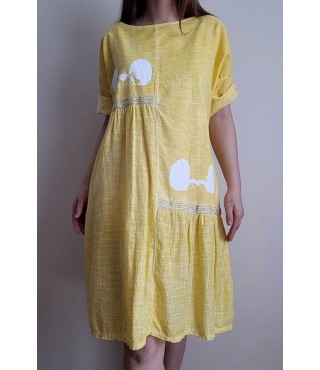  Nauja Miki lininė suknelė 