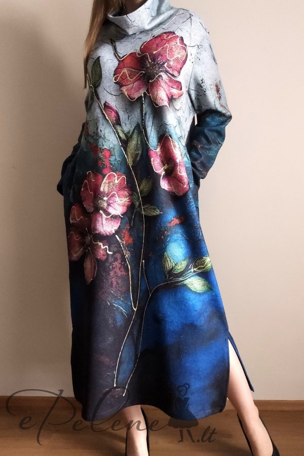 Nauja DW žieminė elegantiška suknelė