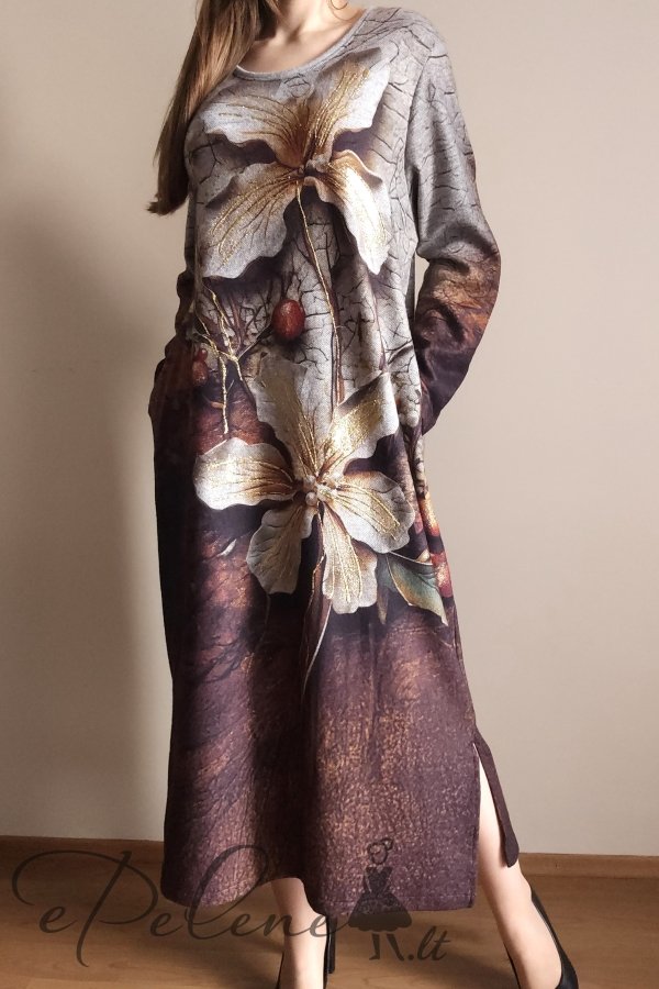 Nauja DW žieminė elegantiška suknelė