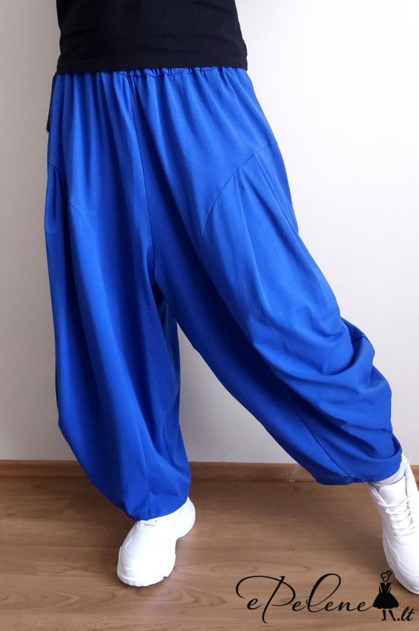 Aladino stiliaus trikotažinės kelnės
