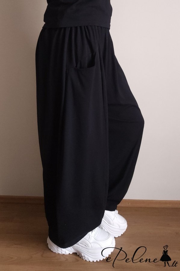 Aladino stiliaus trikotažinės kelnės