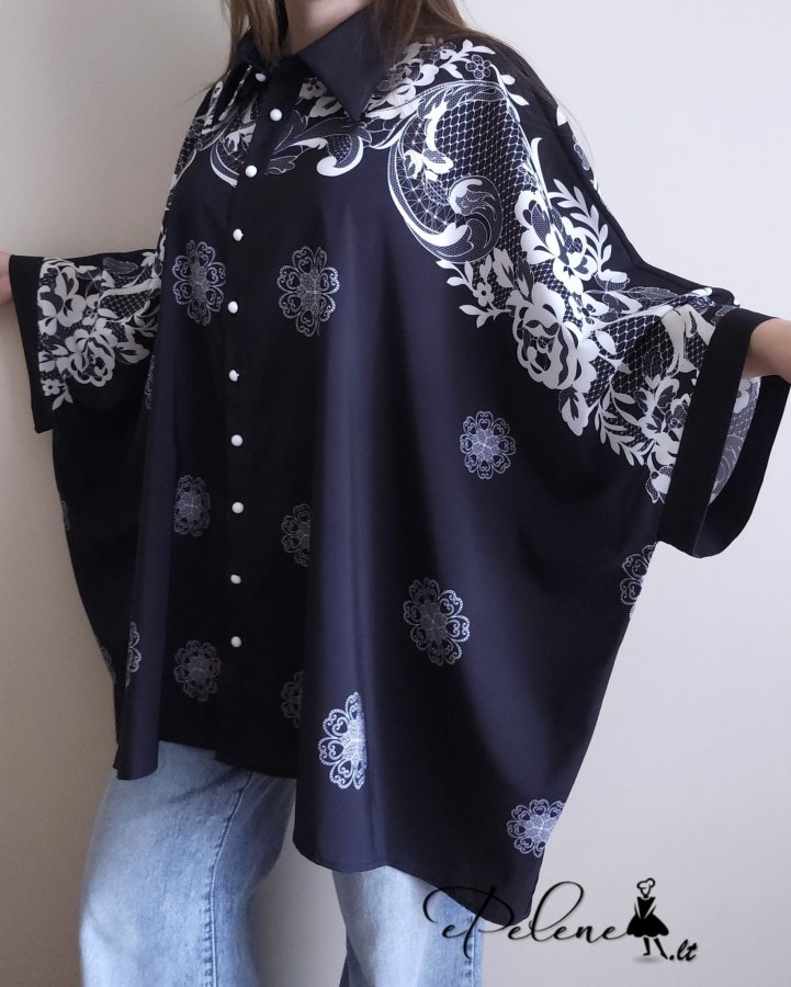 Mde Pompadur oversize palaidinė